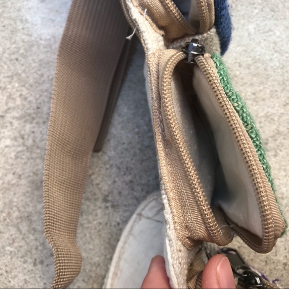 Himalayan Hemp Fanny Pack Multi Colored Lots Of Pockets - Picture 6 of 16